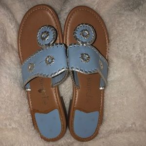 Baby Blue sandal flip flops